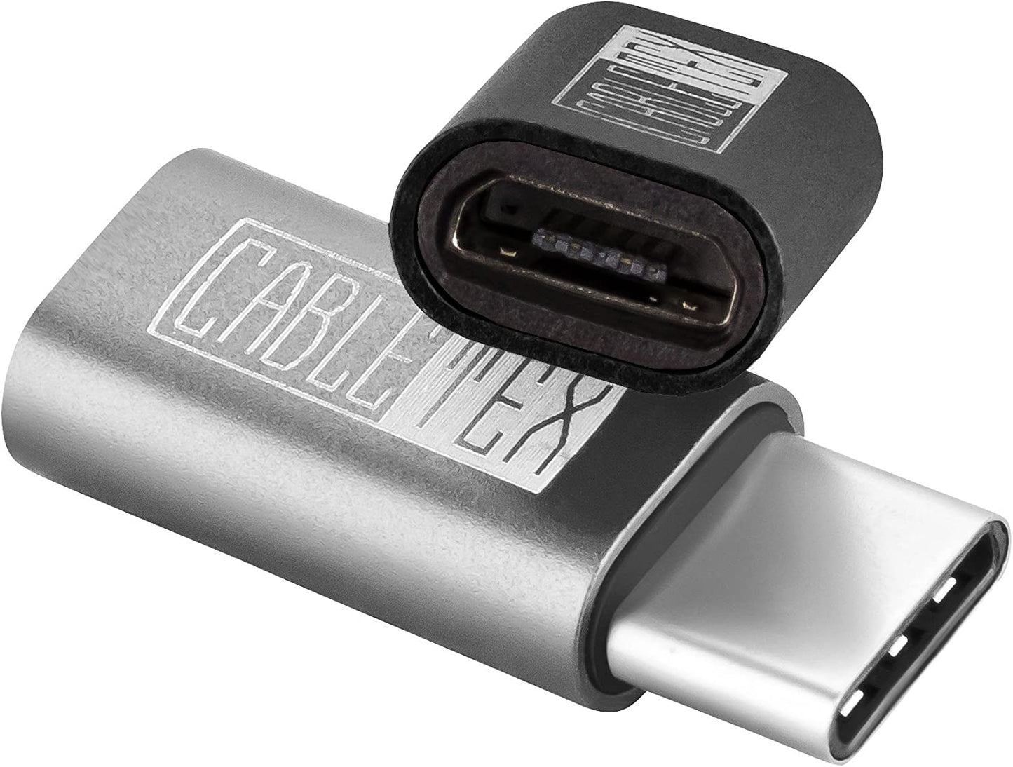 Micro USB zu USB-C Adapter Set, 2 Stück