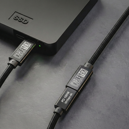 USB-C zu USB-C (weiblich) Verlängerungskabel | 50cm