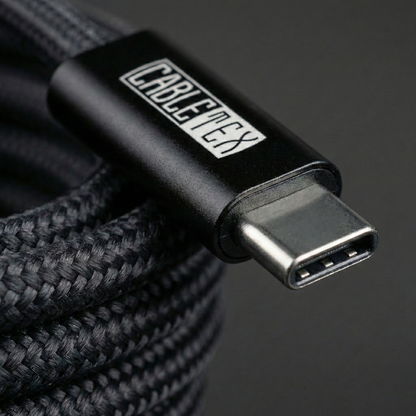 USB4 Slim Monitorkabel | 1m | Thunderbolt | PowerDelivery bis 240 Watt | 40 GBit/s | bidirektional
