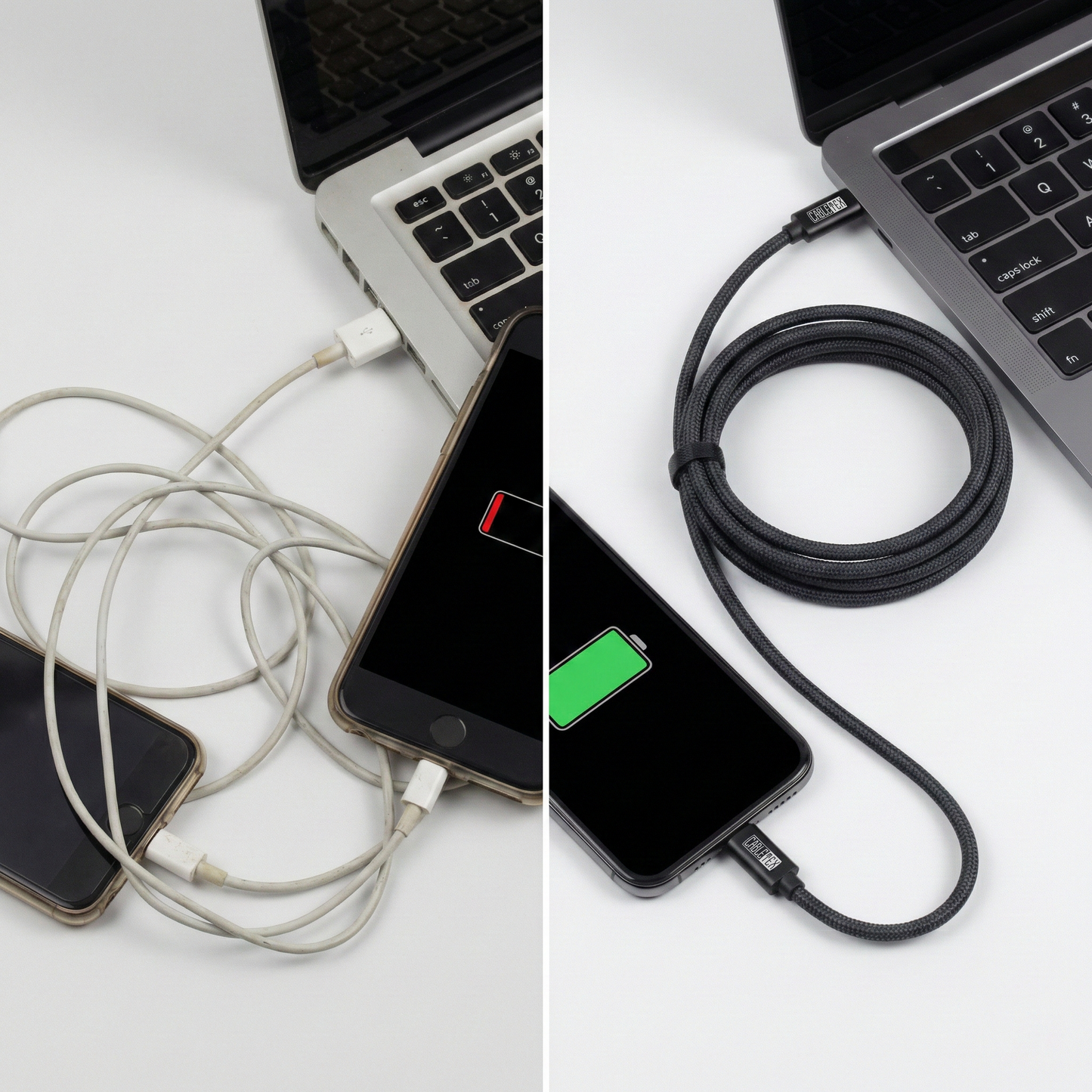 USB4 Slim Monitorkabel | 1m | Thunderbolt | PowerDelivery bis 240 Watt | 40 GBit/s | bidirektional