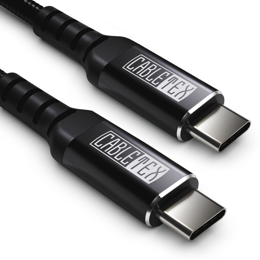 60 Watt Daten- und Ladekabel | USB-C zu USB-C | USB 3.2 Gen 1, 5 Gbit/s