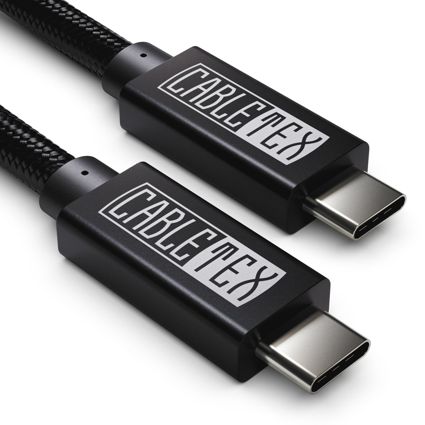 CABLETEX USB C to Type-C 3.2 Gen 2 Monitor Cable, 100W Power Delivery, 10 Gbit/s for Thunderbolt 3 Monitors, Charging, Video & Audio Transmission, Black, 2 m CABLETEX USB C to Type-C 3.2 Gen 2 Monitor Cable, 100W Power Delivery, 10 Gbit/s for Thunderbolt 3 Monitors, Charging, Video & Audio Transmission, Black, 2 m